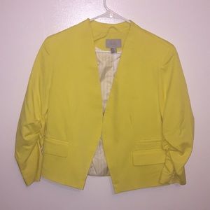 Stylish yellow blazer